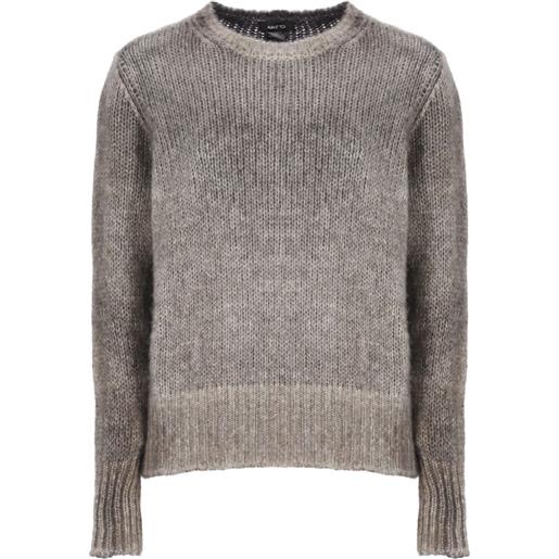 Avant Toi maglione a maglia spessa - grigio