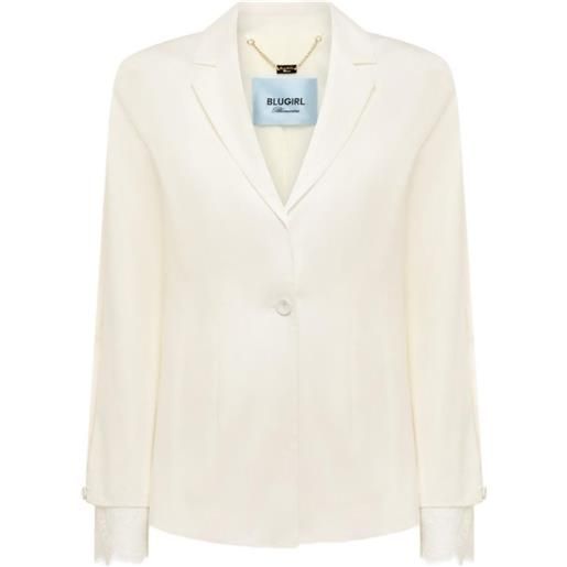 Blugirl blazer con bottoni - bianco