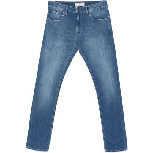 PT Torino jeans con passanti per cintura - blu
