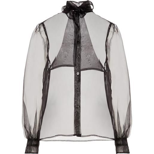 LIU -JO - camicie e bluse tinta unita - nero