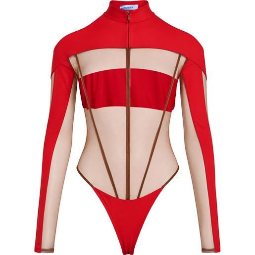 MUGLER - body - rosso
