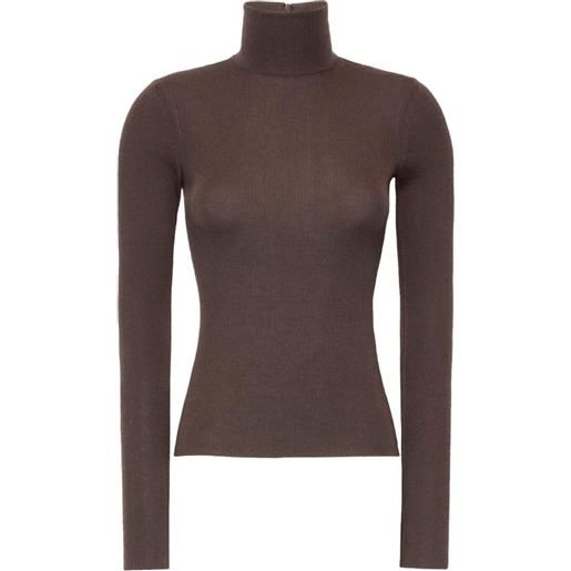 Max Mara wool yarn turtleneck sweater