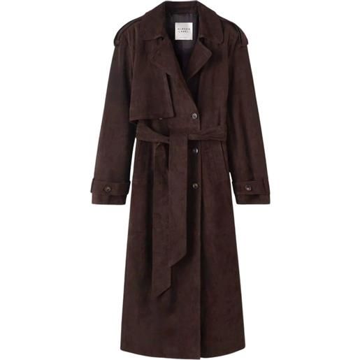 Almada Label trench doppiopetto sienna - marrone