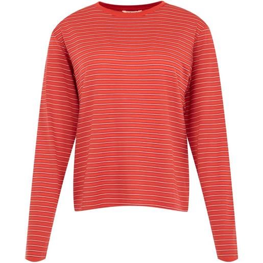 Auralee maglia a righe - rosso