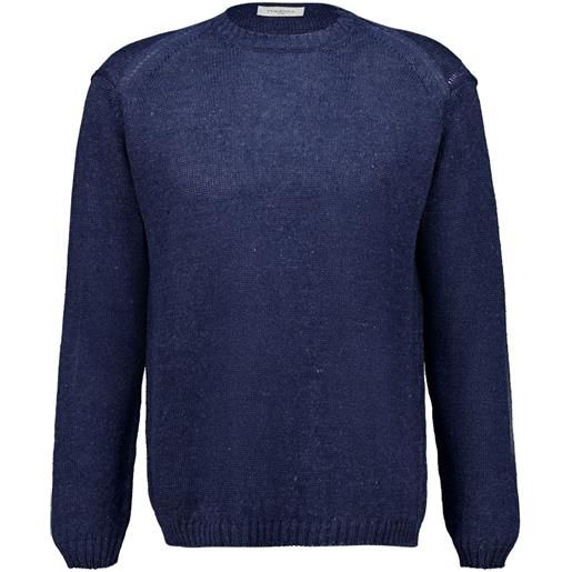 Piacenza Cashmere maglione con maniche raglan - blu