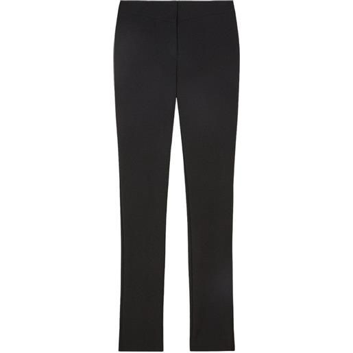 Patrizia Pepe pantaloni skinny in crêpe - nero