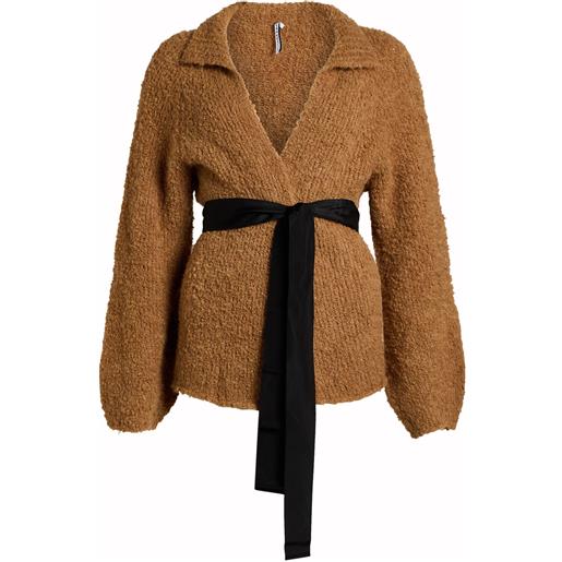 LIVIANA CONTI - cardigan - cammello