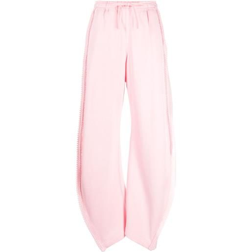 JNBY joggers con banda laterale - rosa