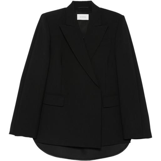 Sportmax blazer doppiopetto - nero