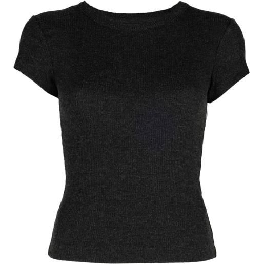 Citizens of Humanity t-shirt nello a coste - nero