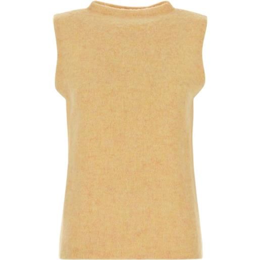 Miu Miu gilet in lana - giallo