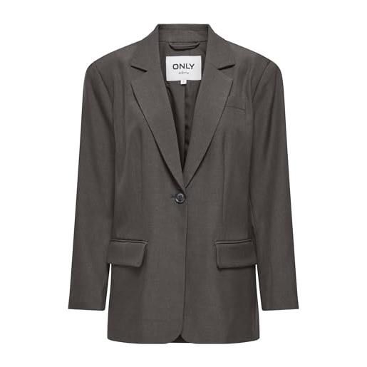 ONLY onllinda ls boyfr mel blazer tlr noos blazer oversize fit - il tuo nuovo must-have donna (pacco da 1)