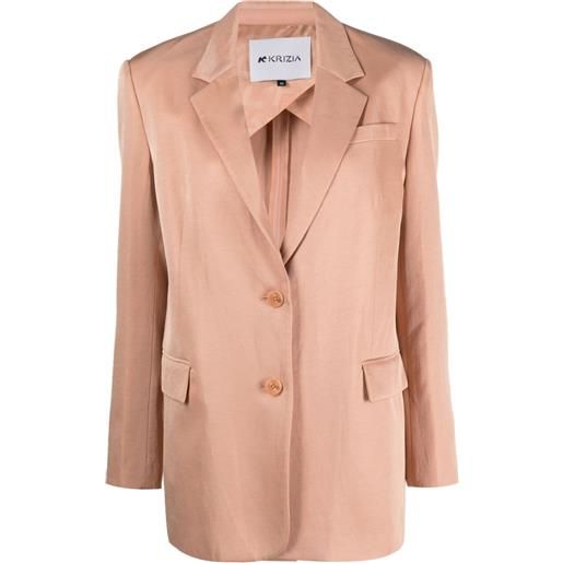 Krizia blazer monopetto - toni neutri