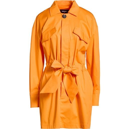 DSQUARED2 - vestito chemisier - mandarino