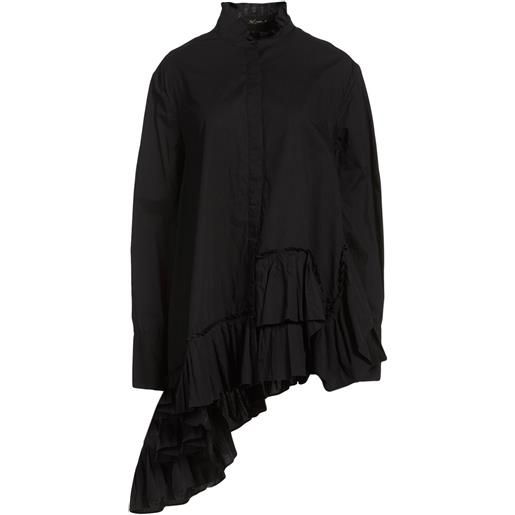 MES DEMOISELLES - camicie e bluse tinta unita - nero