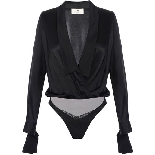 Elisabetta Franchi body a portafoglio - nero