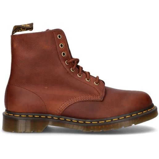 DR. MARTENS anfibio uomo marrone in pelle