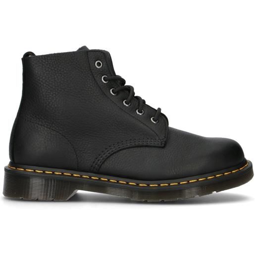 DR. MARTENS - 101 ub anfibio uomo nero in pelle