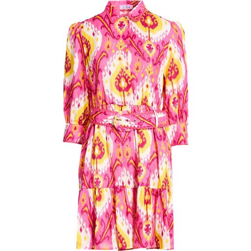 MC2 SAINT BARTH - vestito chemisier - magenta