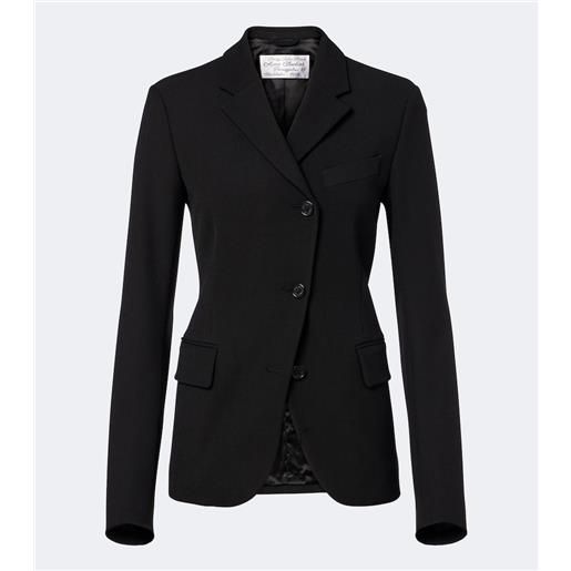 Acne Studios blazer asimmetrico in twill