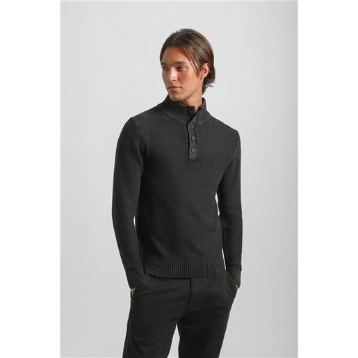 ClaytonItalia lupetto con bottoni 100% cotone" - uomo