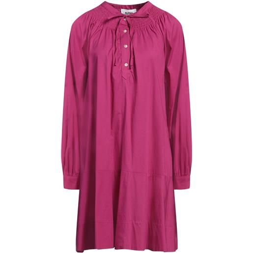 ALPHA STUDIO - vestito corto - magenta