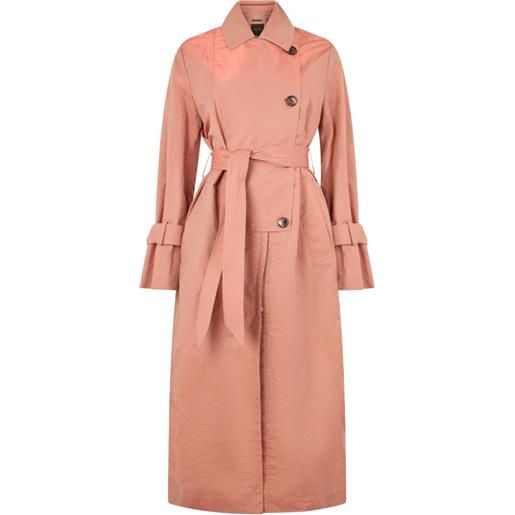Moorer trench doppiopetto edith-p - arancione