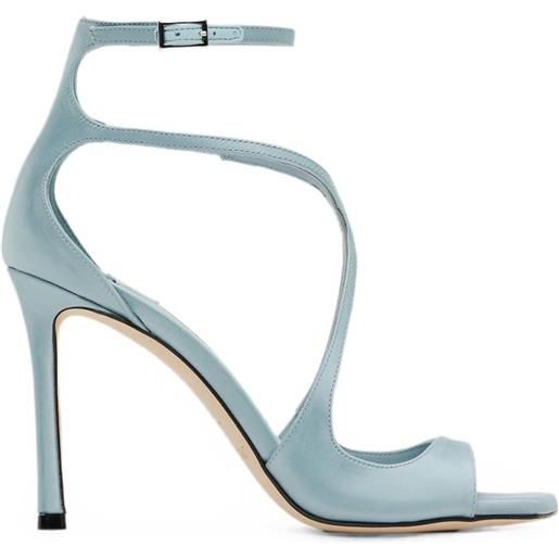 Jimmy Choo sandali azia con design a incrocio - blu