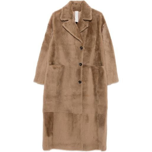 FURLING BY GIANI cappotto con tasche a filetto - toni neutri