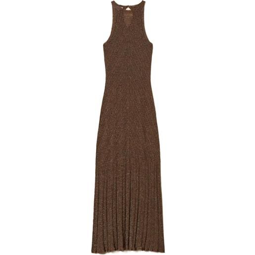 TWINSET abito lungo - marrone