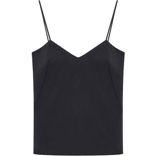 Max Mara canottiera con scollo a v - nero