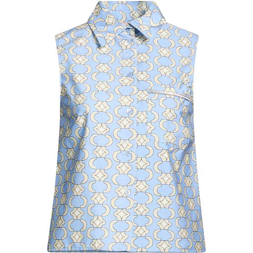 LIU -JO - camicie e bluse fantasia - azzurro