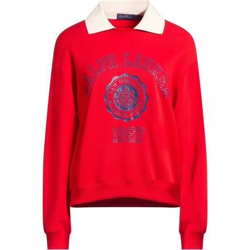 POLO RALPH LAUREN - felpa - rosso