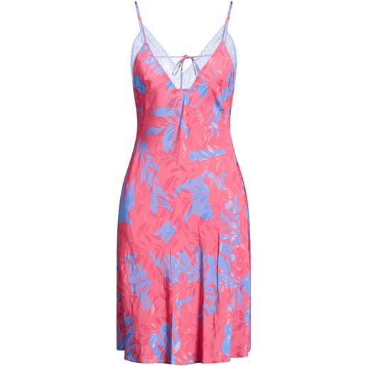 MOSCHINO JEANS - slip dress - salmone