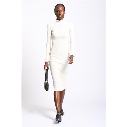Elisabetta franchi abito in maglia burro donna