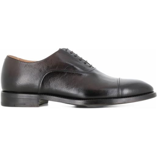 Alberto Fasciani jason leather oxford shoes - marrone