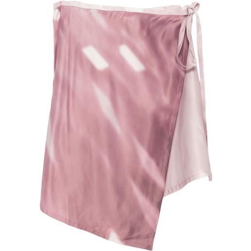Julie Kegels minigonna asimmetrica - rosa