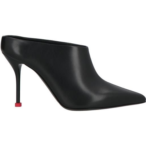 MCQUEEN - mule e zoccoli - nero