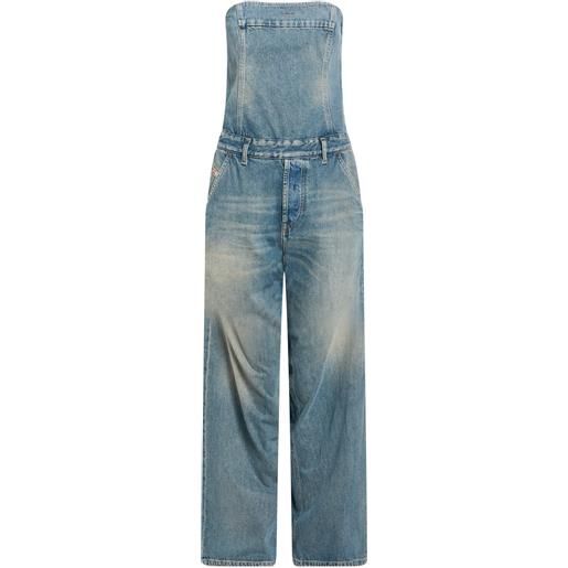 DIESEL - salopette - blu