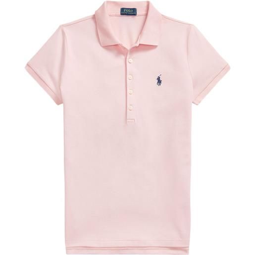 Polo Ralph Lauren logo-embroidered polo shirt - rosa