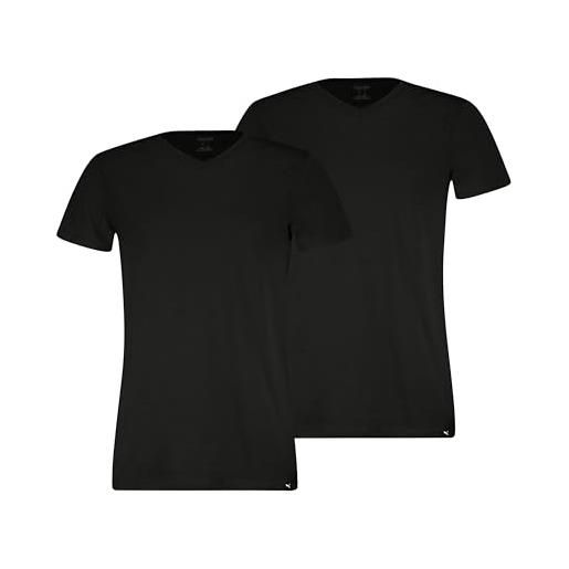 PUMA everyday v-neck t-shirt uomo (pacco da 2)