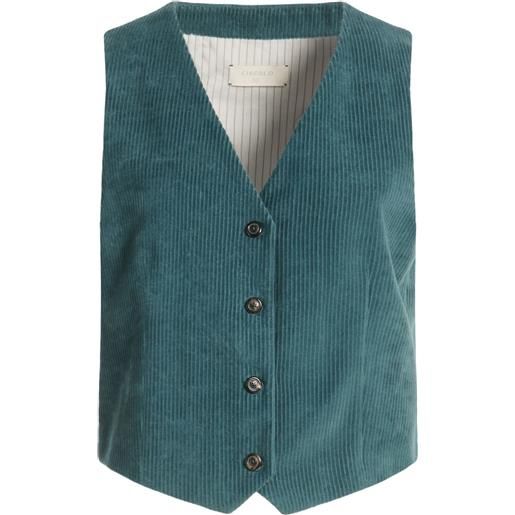 CIRCOLO 1901 - gilet - verde petrolio