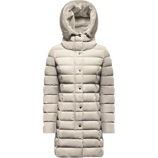 CAPE HORN santacruz faux-fur-trim coat - toni neutri