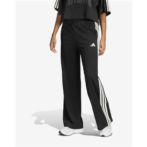 Adidas pantaloni lunghi adidas stadium mesh nero puro donna - s