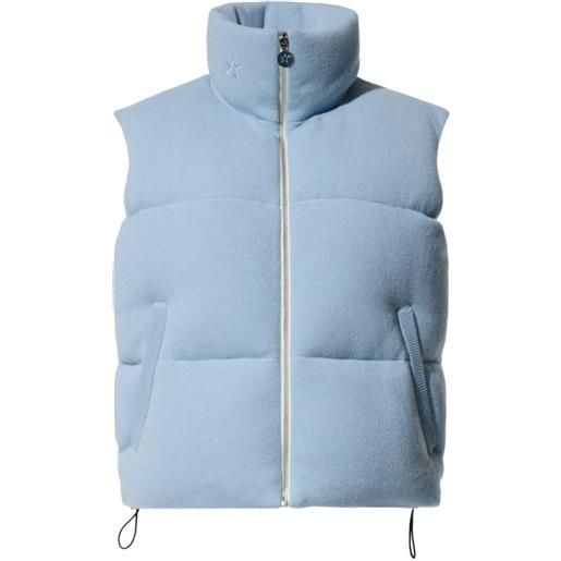 Perfect Moment gilet imbottito a collo alto - blu