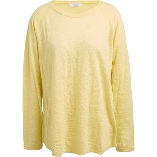 ZANONE - basic t-shirt - giallo
