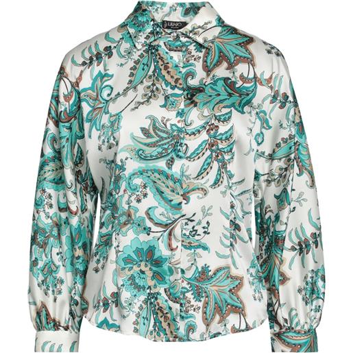 LIU -JO - camicie e bluse fantasia - verde