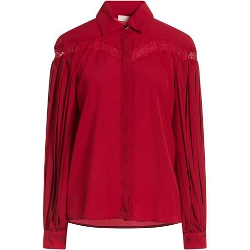 LIU -JO - camicie e bluse tinta unita - rosso