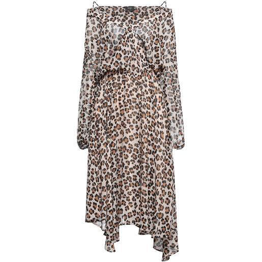 LIU -JO - vestito midi - beige