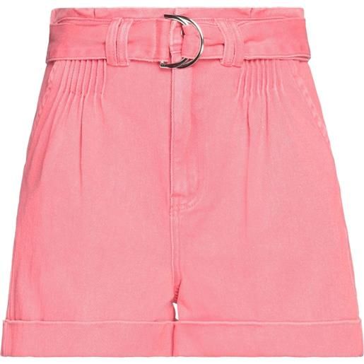 TWINSET - shorts jeans - corallo